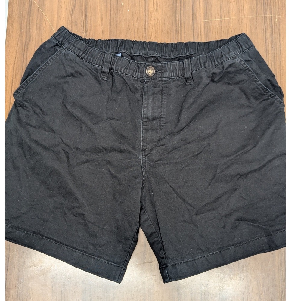 Chubbies The Originals Black Stretch Twill Shorts Mens XL 7 Inch Inseam Regular